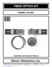 Elenco Electronics FO-30K Assembly And Instruction Manual