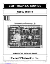 Elenco Electronics SM-200K Assembly And Instruction Manual