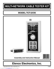 Elenco Electronics TCT-255K Assembly And Instruction Manual