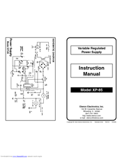 Elenco Electronics XP-85 Instruction Manual