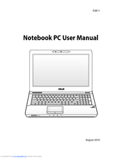 Asus G53JW-A1 User Manual