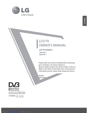 LG 22LU70 Series Owner's Manual