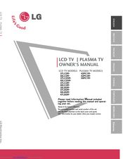LG 42PC3R Series Owner's Manual
