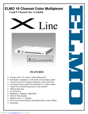 Elmo X line Specifications