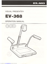 Elmo EV-368 Operation Manual