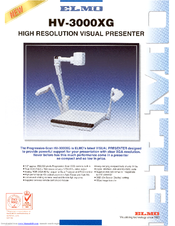 Elmo HV-3000XG Specifications