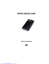 Emtec Movie Cube Movie Cube 40GB User Manual