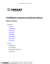 Emulex LP10000ExDC Manuals | ManualsLib
