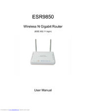 Engenius ESR-9850 User Manual