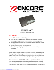 Encore ENH905-NWY Specifications