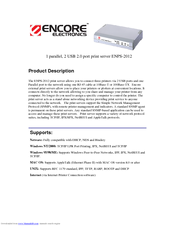 Encore ENPS-2012 Specification