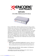 Encore ENPS-MF2 Specifications