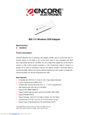 Encore ENUWI-N Datasheet