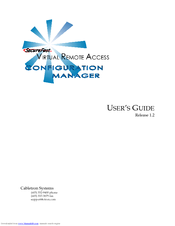 Cabletron Systems SFVRA Configuration Manager User Manual