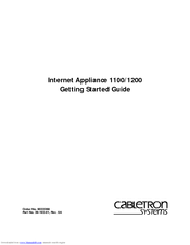 Cabletron Systems Internet Appliance 1200 Getting Started Manual