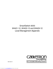 Cabletron Systems SmartSwitch 9000 9H422-12 Supplementary Manual
