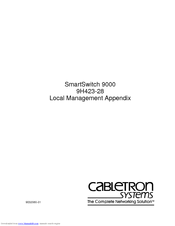 Cabletron Systems SmartSwitch 9000 9H423-28 Supplementary Manual