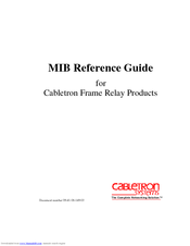 Cabletron Systems Netlink FRX6000 Reference Manual