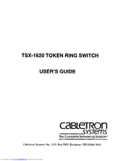 Cabletron Systems TSX-1620 User Manual
