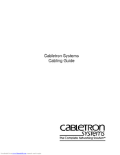 Cabletron Systems 100BASE-FX Cabling Manual