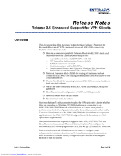 Enterasys Aurorean 3.5 Release Note