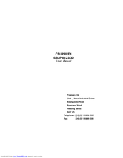 Cabletron Systems SBUPRI-30 User Manual