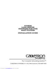 Cabletron Systems ETSMIM Installation Manual