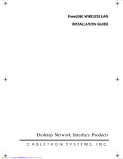 Cabletron Systems FLIU-1 Installation Manual