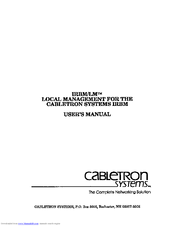 Cabletron Systems IRBM/LM User Manual
