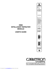 Cabletron Systems IRM-3 User Manual