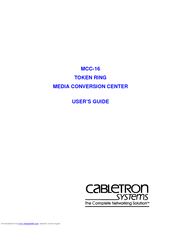 Cabletron Systems MCC-16 User Manual