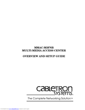 Cabletron Systems MMAC-M3FNB Overview And Setup Manual