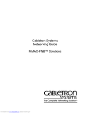 Cabletron Systems MMAC-5FNB Networking Manual