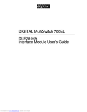 Digital Equipment DLE28-MA User Manual