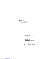 Fivemere SBU14C User Manual