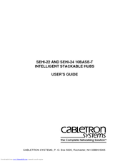 Cabletron Systems SEHI-24 User Manual