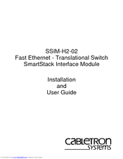Enterasys SSIM-H2-02 Installation And User Manual