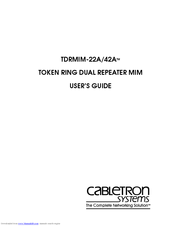 Cabletron Systems TDRMIM-22A User Manual