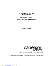 Cabletron Systems TRFMIM-26 User Manual