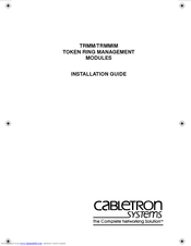 Cabletron Systems TRMM Installation Manual