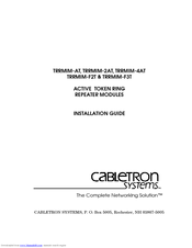 Cabletron Systems TRRMIM-4AT Installation Manual