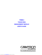 Cabletron Systems TRMM-4 User Manual