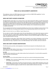 Cabletron Systems TRXI-44 Addendum