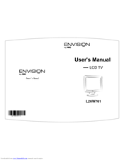 Envision L26W761 User Manual