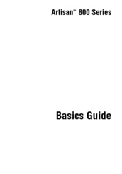 Epson Artisan 800 - All-in-One Printer Basic Manual