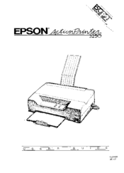 Epson ActionPrinter 3250 User Manual