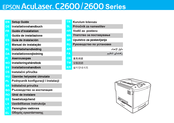 Epson AcuLaser C2600N Setup Manual