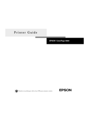 Epson ColorPage 8000 Printer Manual