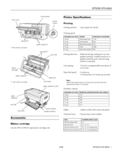 Epson C204001 - DFX 8500 B/W Dot-matrix Printer Product Information