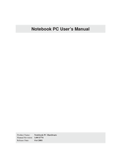 Asus L1A User Manual